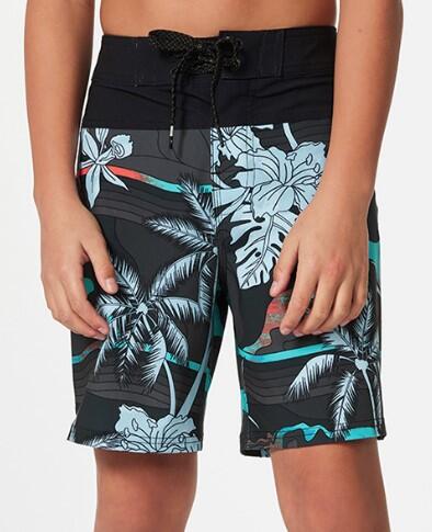 Short de Bain Rip Curl "MIRAGE MASON BARREL KILLA ­BOY" Noir 10 ans