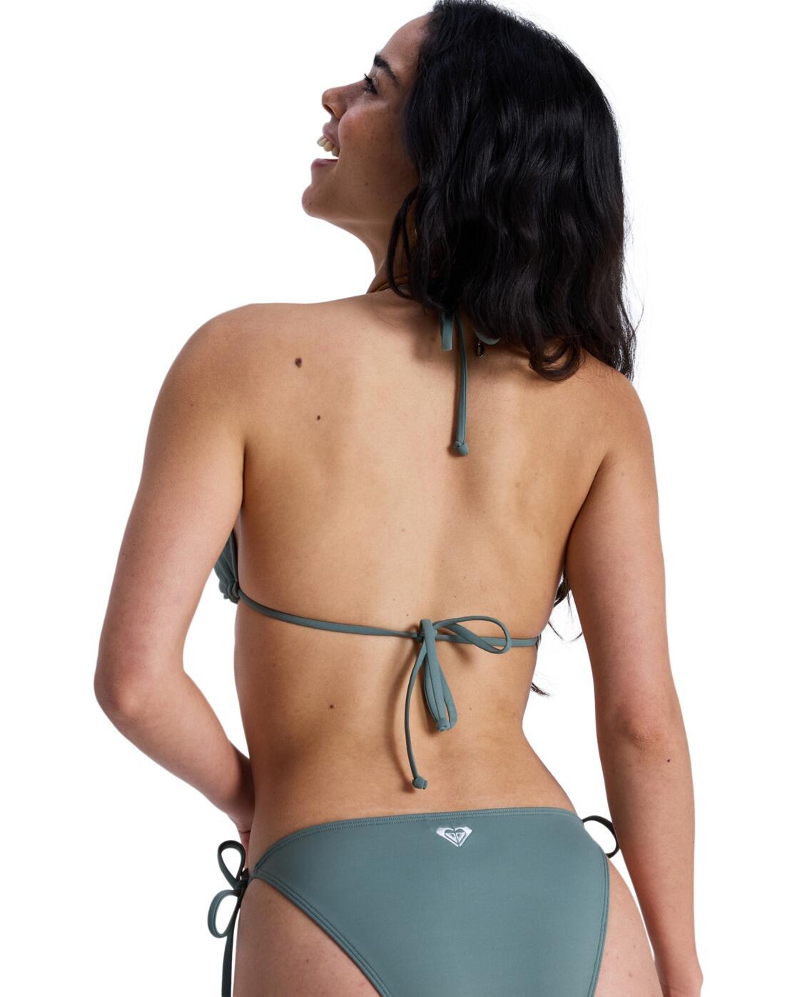 Triangle-Bikinioberteil SOLID ESSENTIALS TIKI TRI Grün Frauen 2/4
