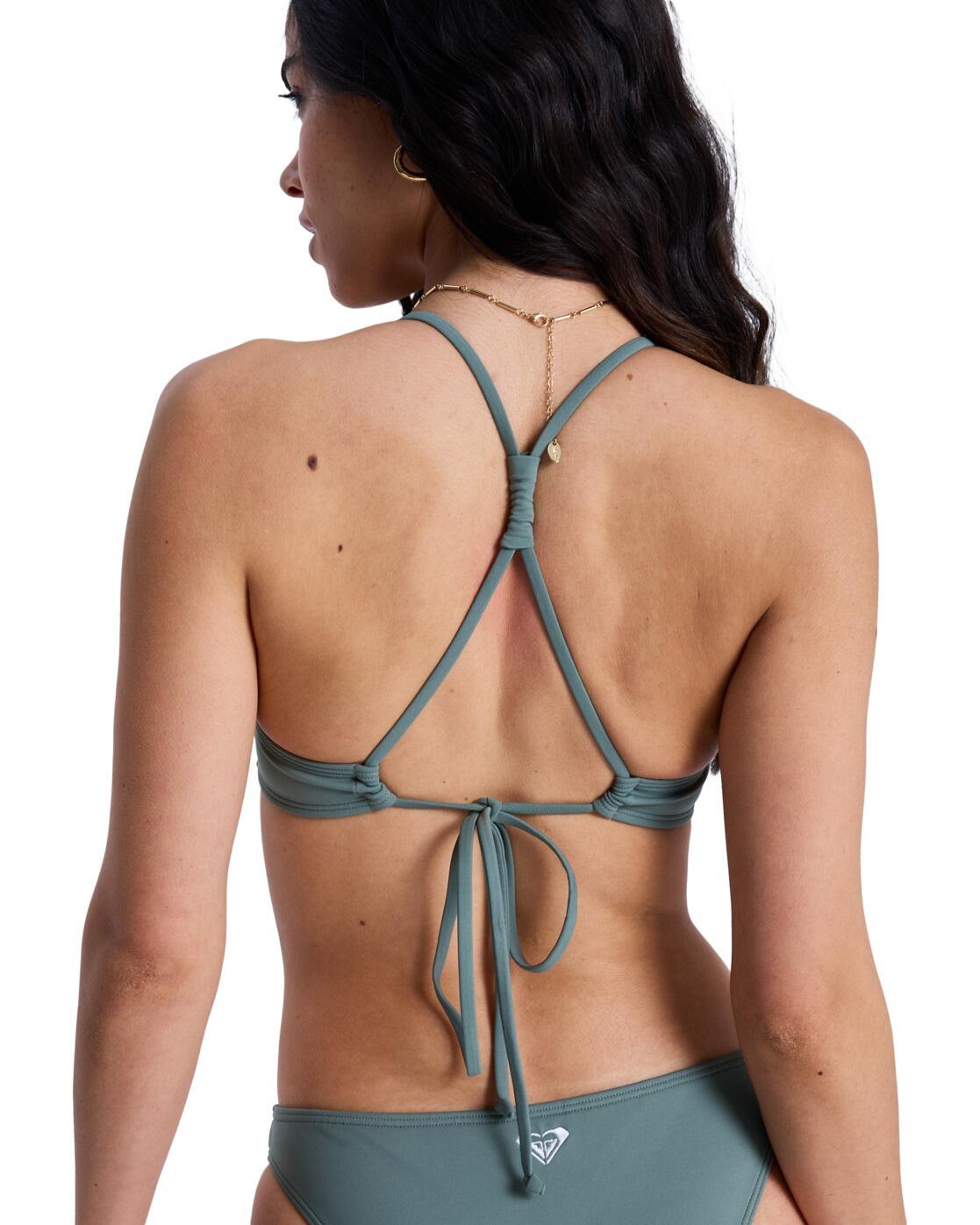 Triangle-Bikinioberteil SOLID ESSENTIALS ATHLETIC TRI Grün Frauen 2/4