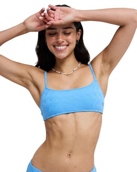 Bralette-Bikinioberteil PARADISE WAVE BRALETTE Blau Dames