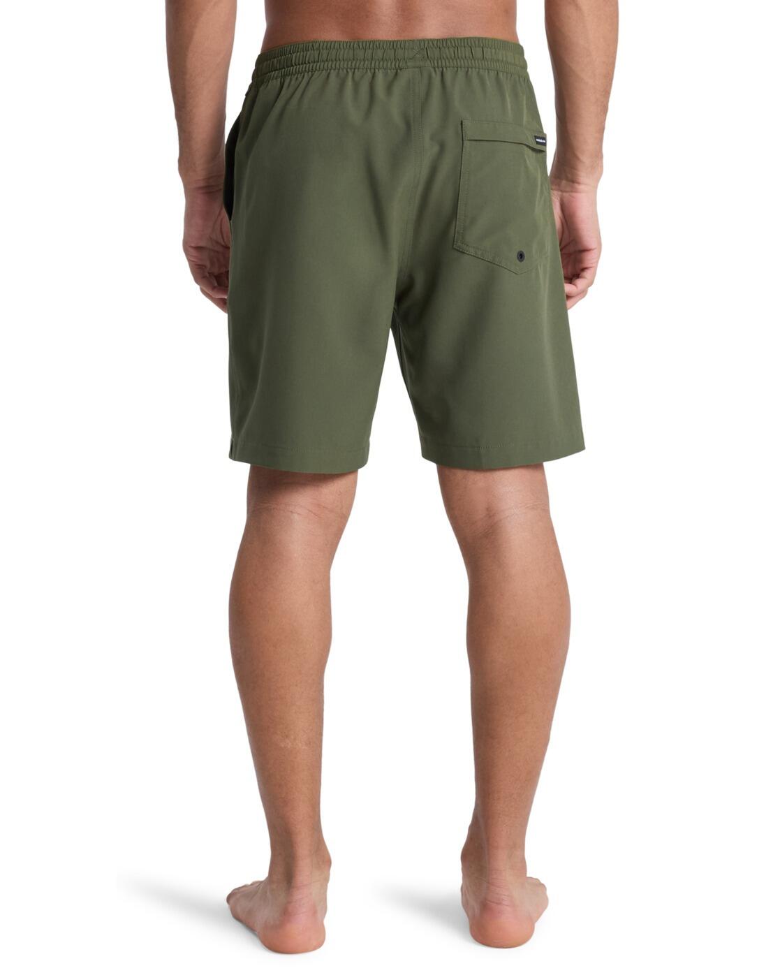 Amphibien-Boardshorts TAXER AMPH 18" Grün Herren 3/4