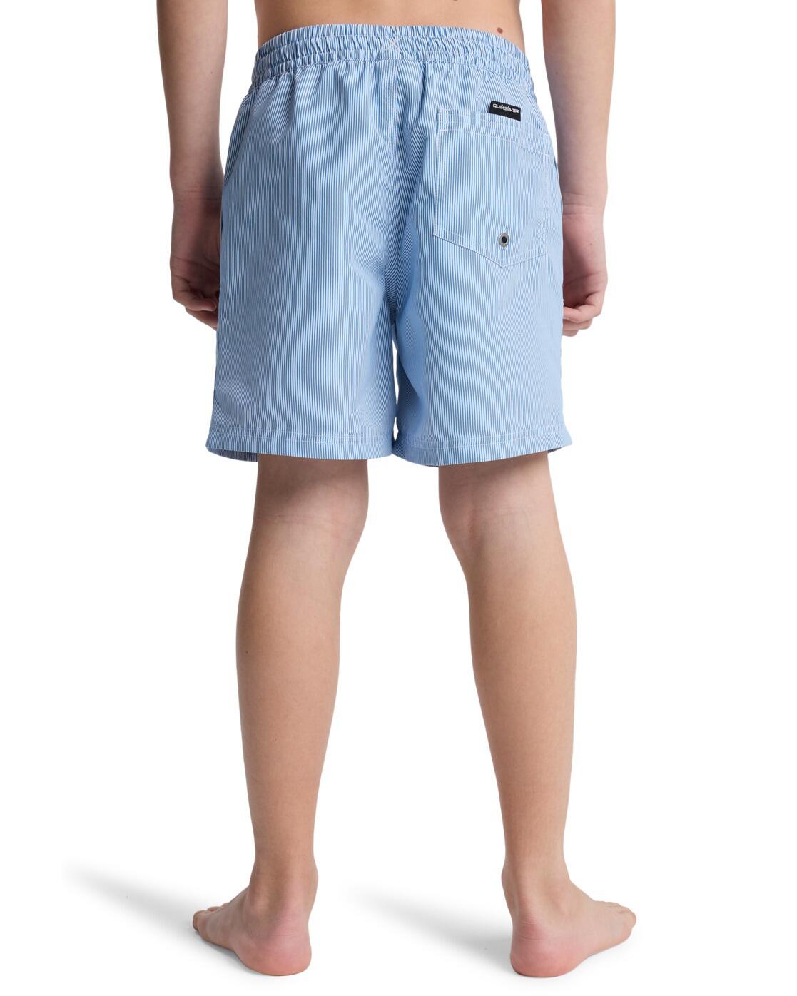 Short de bain EVERYDAY DELUXE 14" Bleu Garçon 4/4