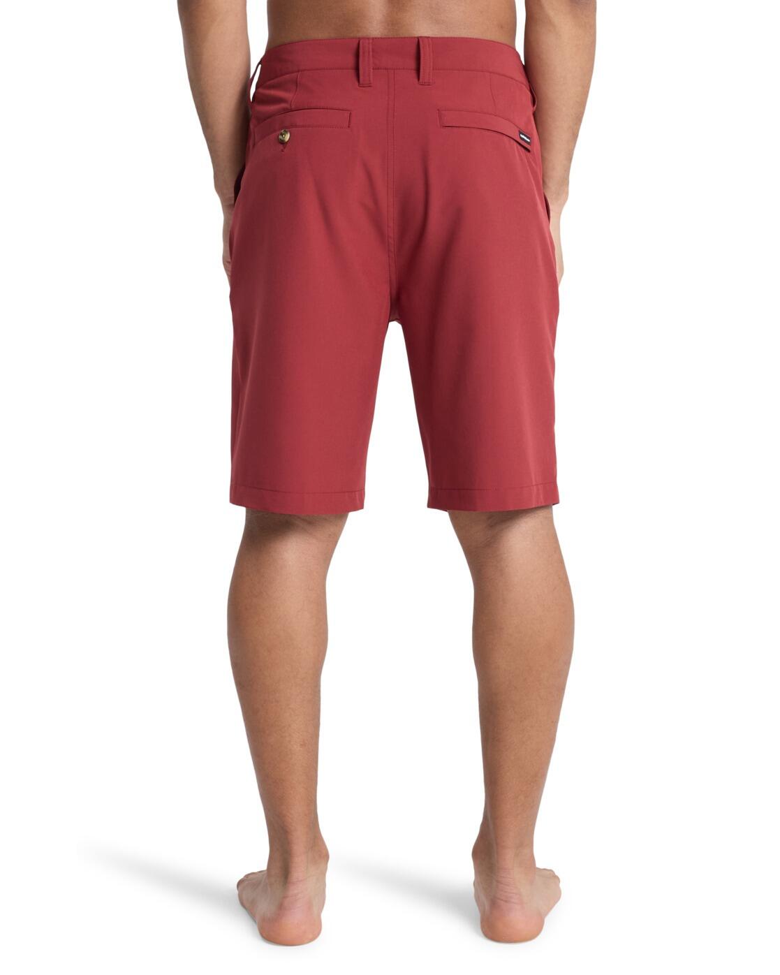 Amfibische Boardshort UNION AMPH 20" Rot Heren 3/4