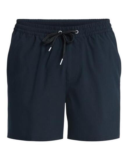 Szorty kąpielowe dla Mężczyzn STRETCH PIPED VOLLEY 16" Czarny