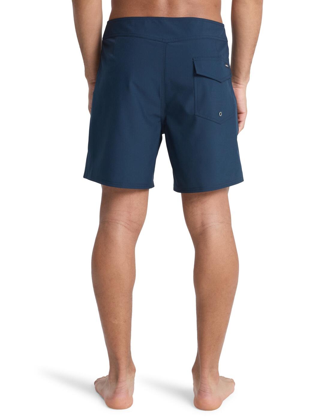 Boardshort SURFSILK KAIMANA 16" Bleu Homme 3/4
