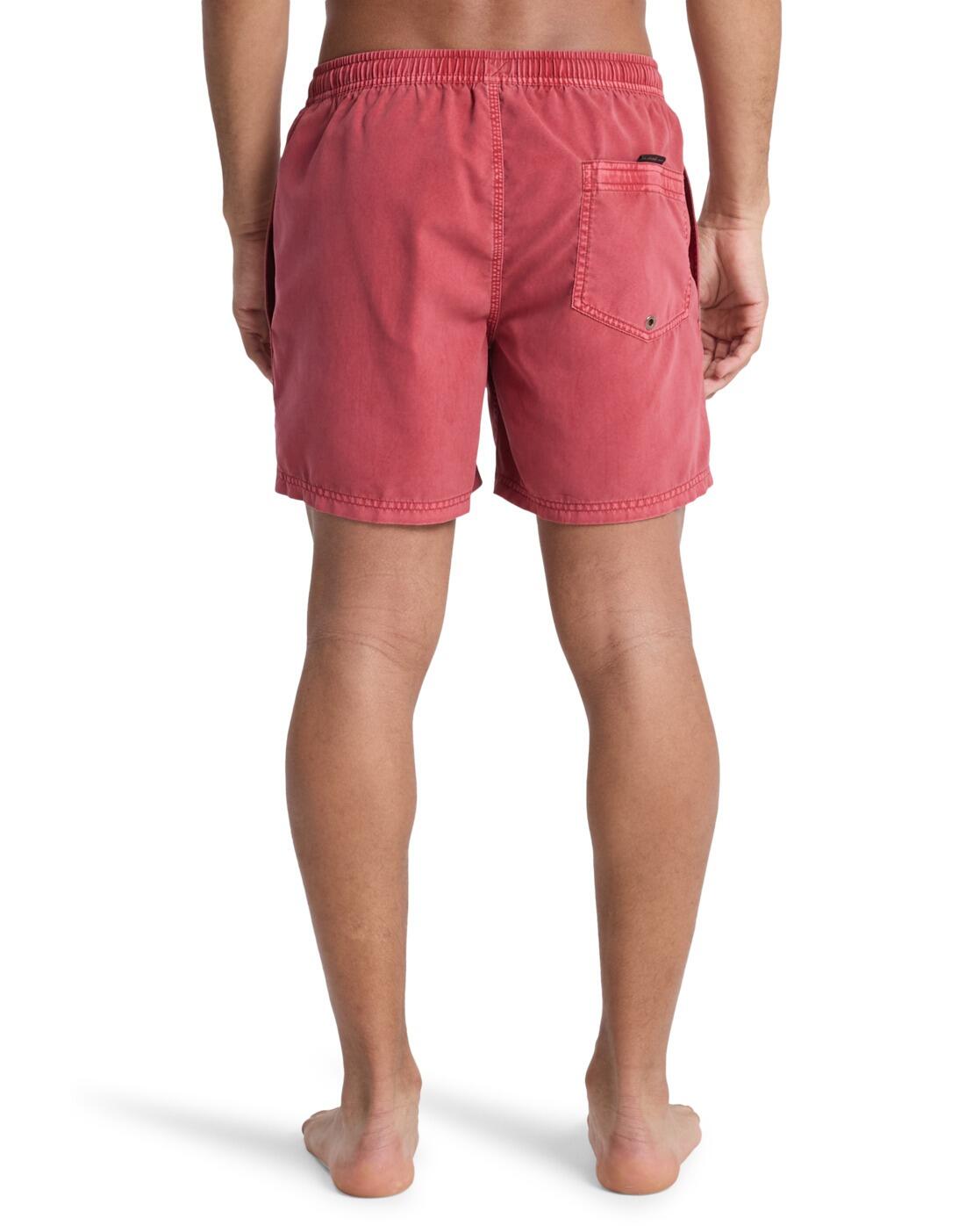 Short de bain EVERYDAY SURFWASH VOLLEY 15" Rouge Homme 3/4
