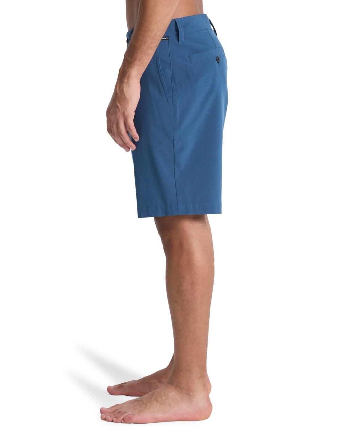 Amphibien-Boardshorts UNION HEATHER AMPH 19" Blau Herren 4/4