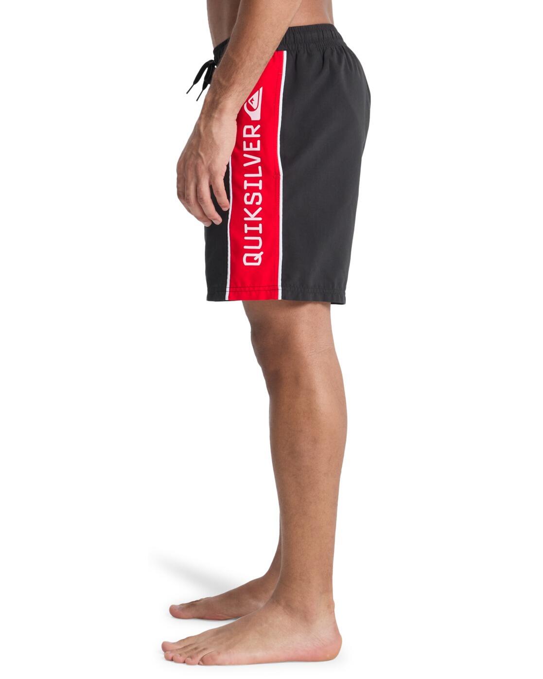 Schwimmshorts EVERYDAY CLICKER VOLLEY 17" Schwarz Herren 4/4