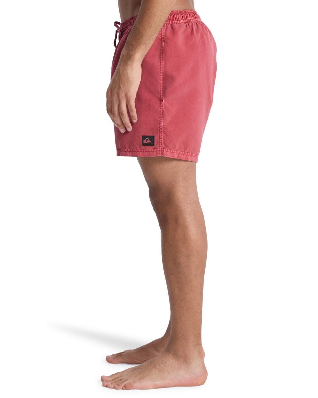Short de bain EVERYDAY SURFWASH VOLLEY 15" Rouge Homme 4/4