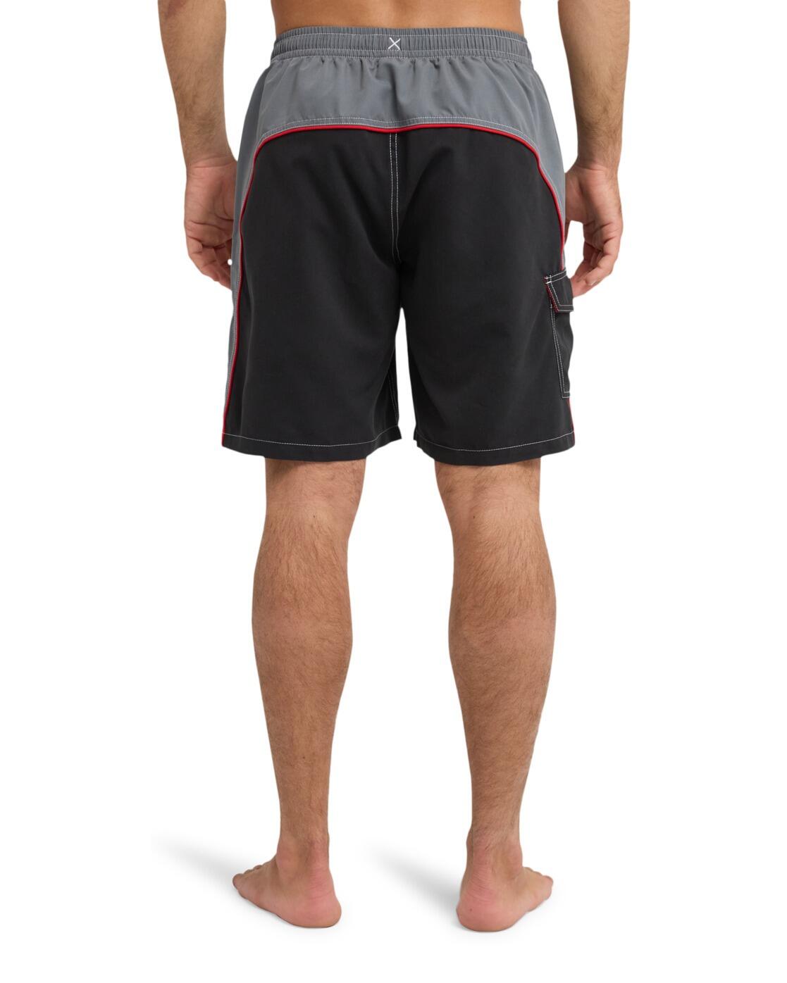 Short de bain EVERYDAY DIALER VOLLEY 20" Noir Homme 3/4