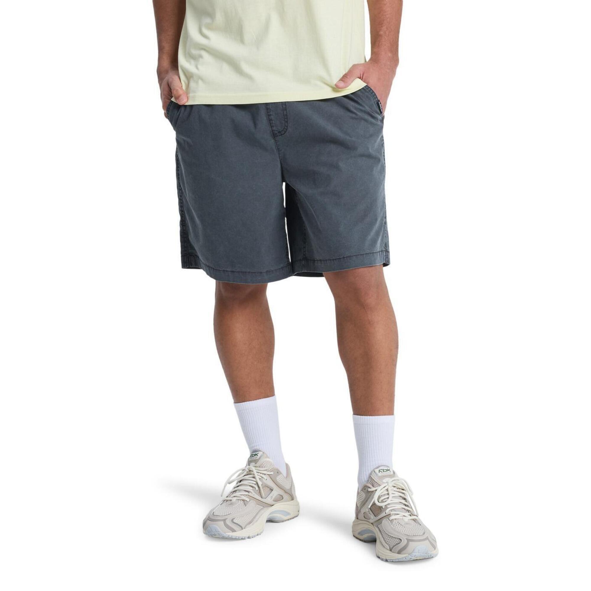 Quiksilver - Short Taille Élastique Taxer 19" Noir Homme - Short - Noir - Decathlon