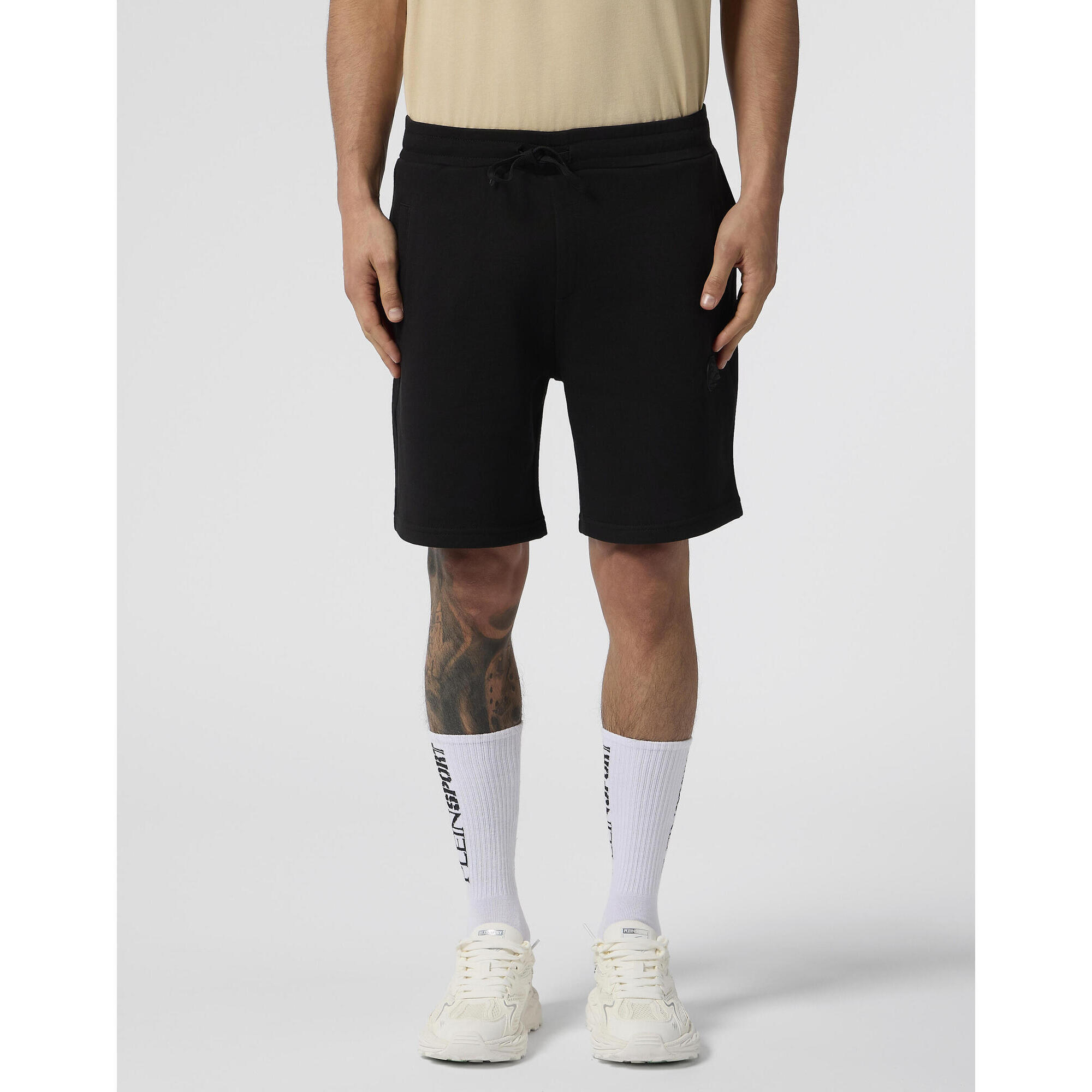 Plein Sport - Fleece Shorts 3d Tiger - Short - Noir - Decathlon