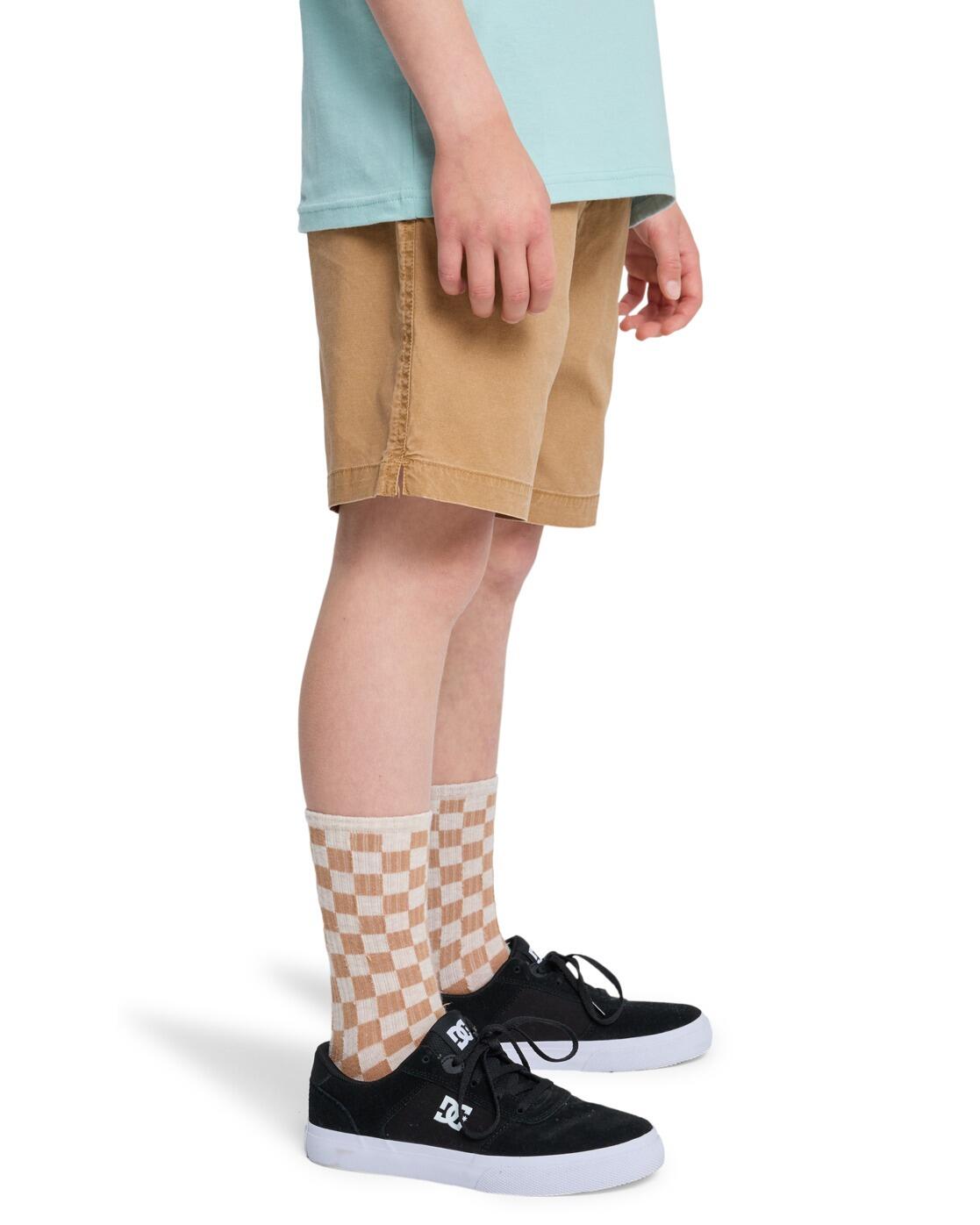 Short de marche à taille élastique TAXER YOUTH 15" Marron Garçon 3/4