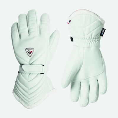 Rossignol select leather impr skihandschoenen wit dames