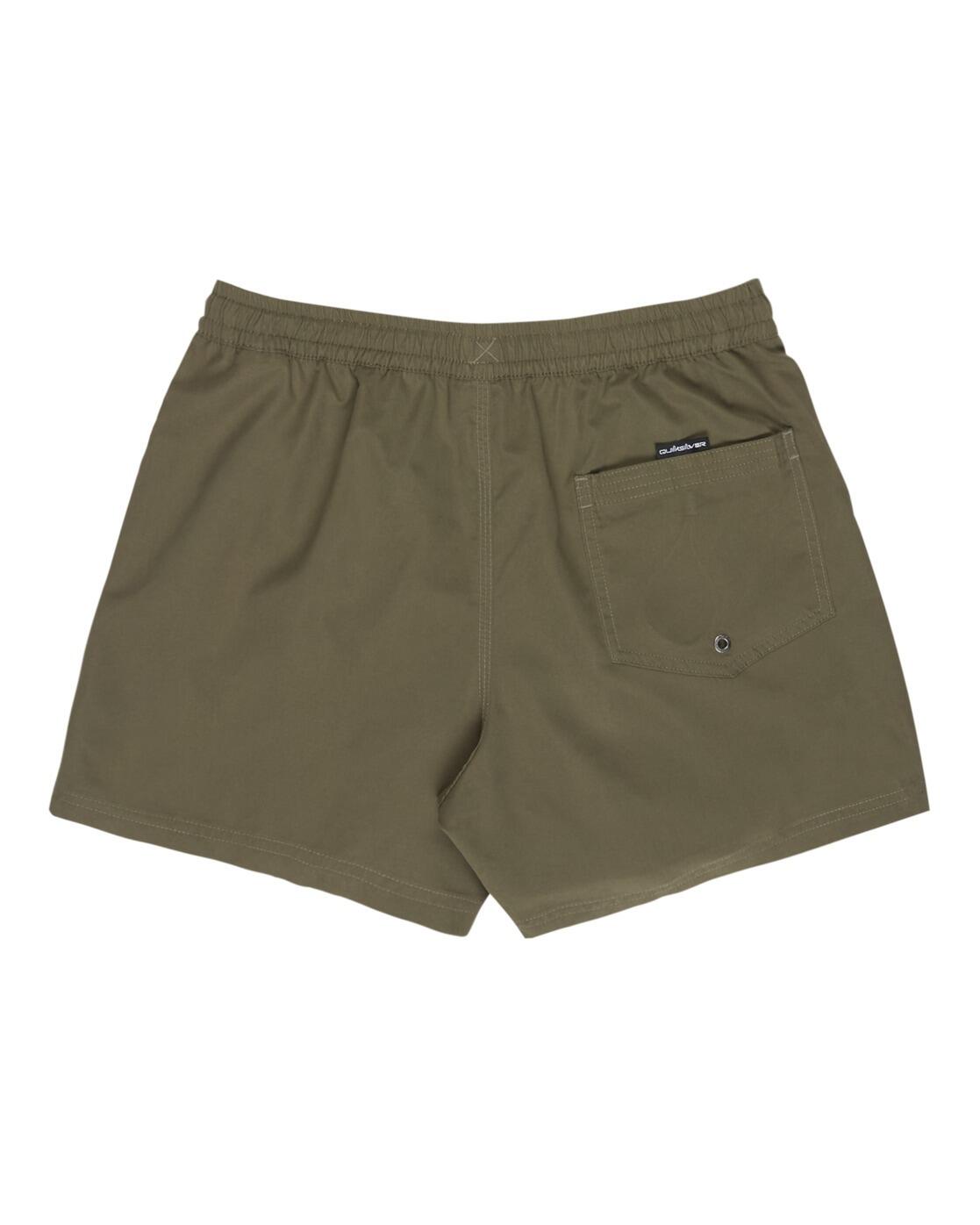 Short de bain EVERYDAY SOLID VOLLEY 15" Vert Homme 2/2