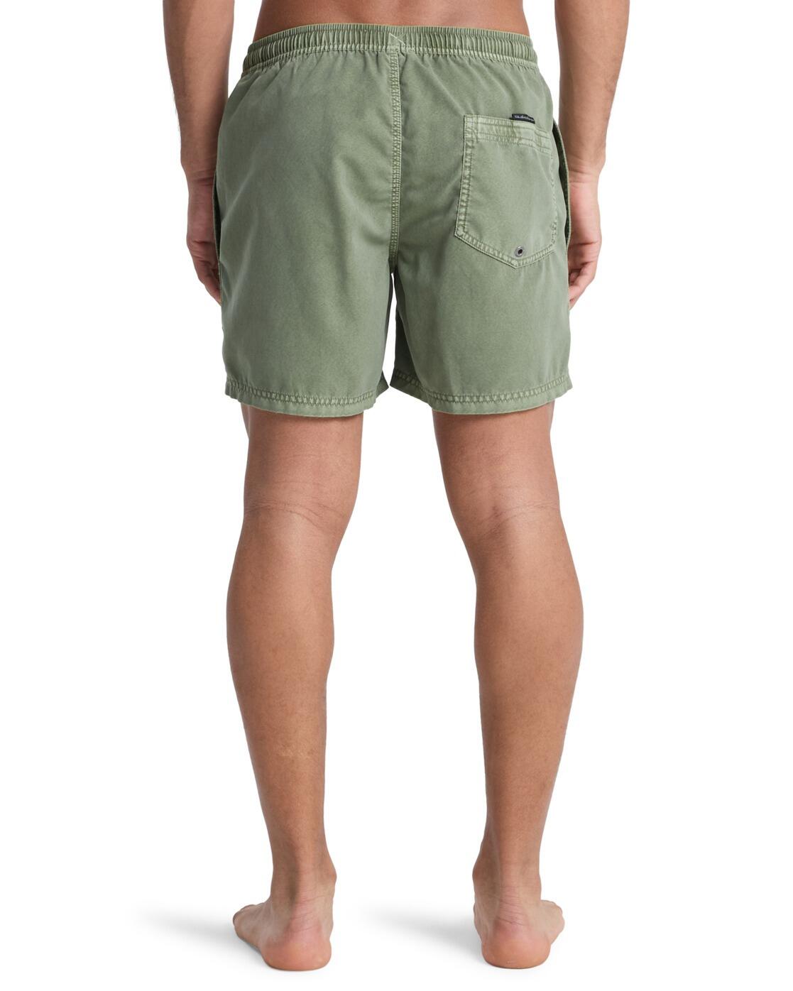 Short de bain EVERYDAY SURFWASH VOLLEY 15" Vert Homme 3/4