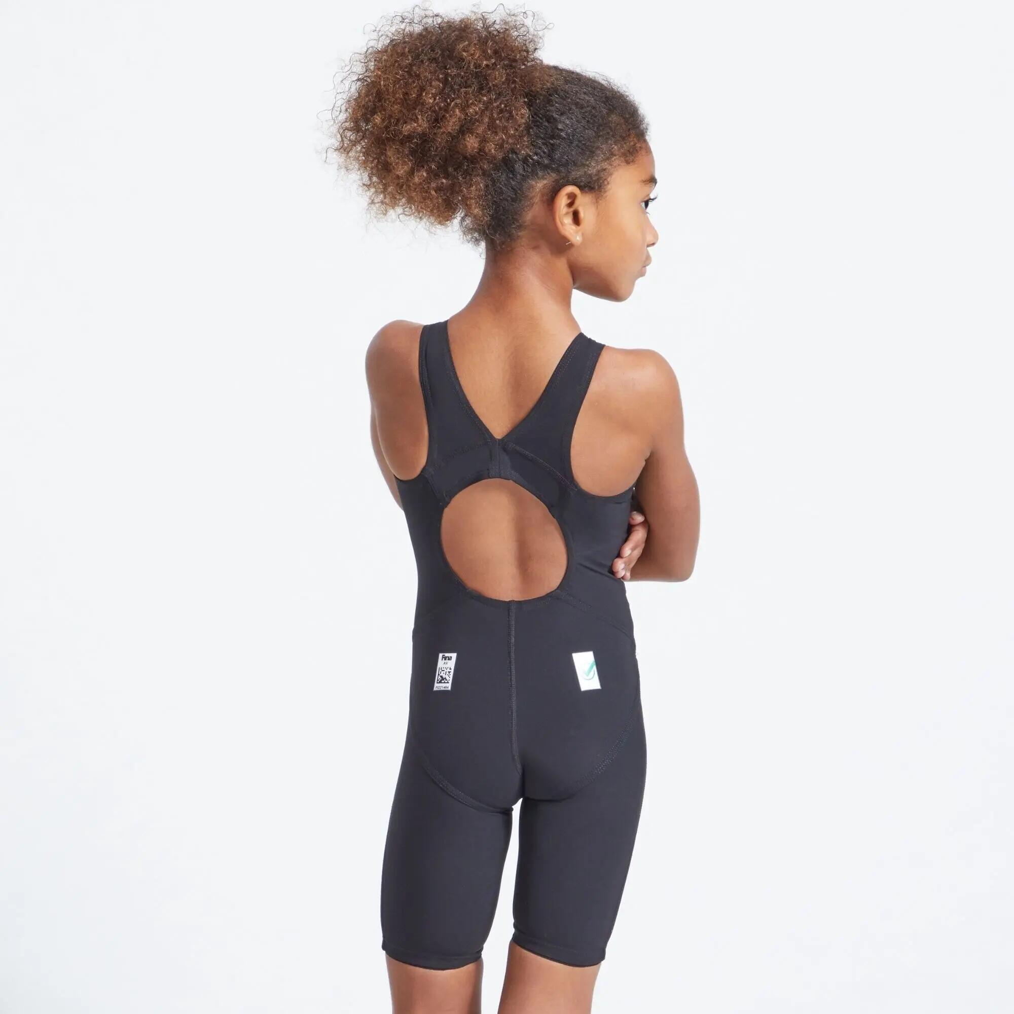 Finis Genouillère Fuse Openback Junior pour fille - Noir 3/5