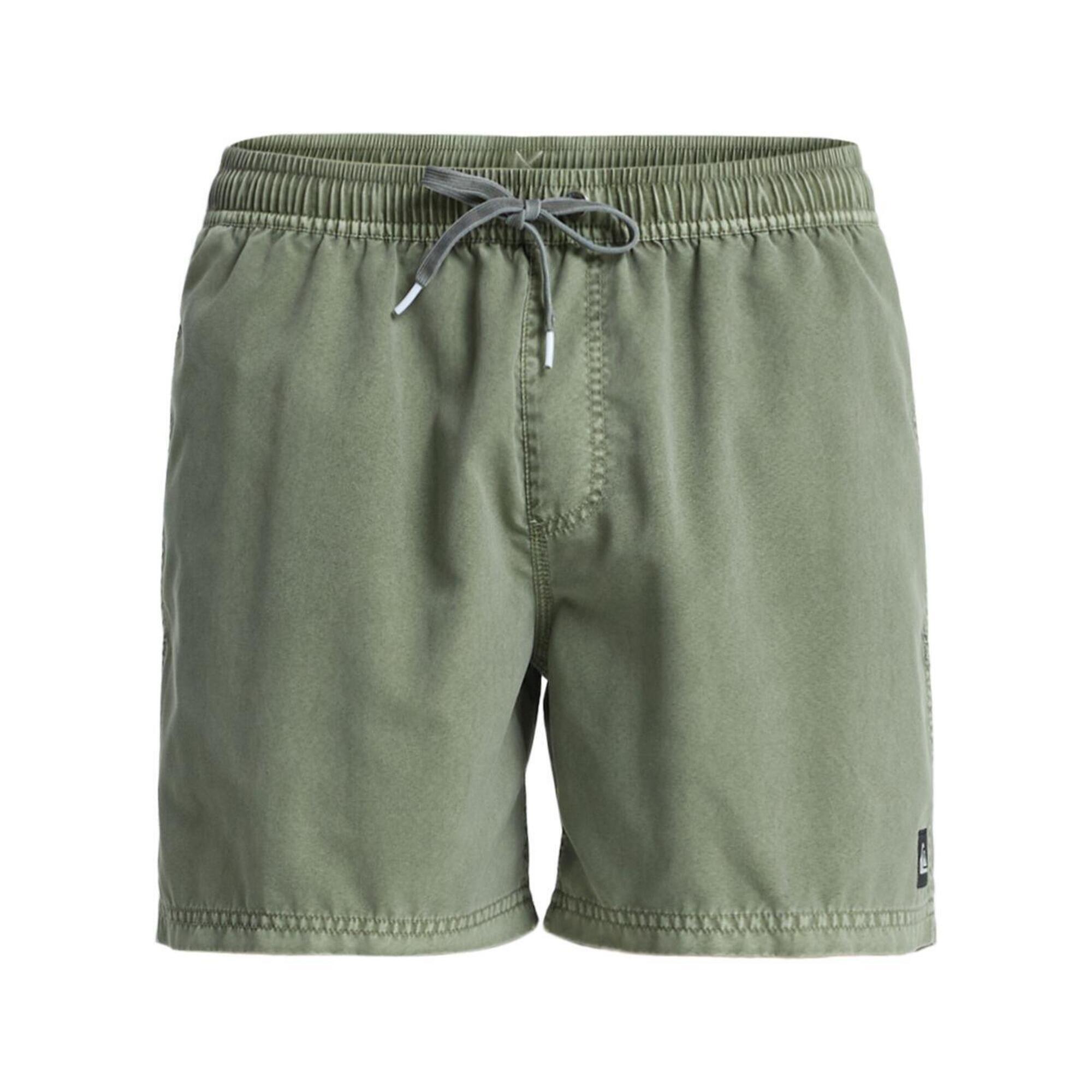 Quiksilver - Short De Bain Everyday Surfwash Volley 15" Marron Homme - Boardshort - Vert - 38 S - Decathlon