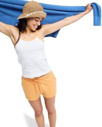 Short en molleton SURFING BY MOONLIGHT Vert Femme