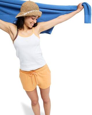 Sweat-shorts surfing by moonlight grün dames