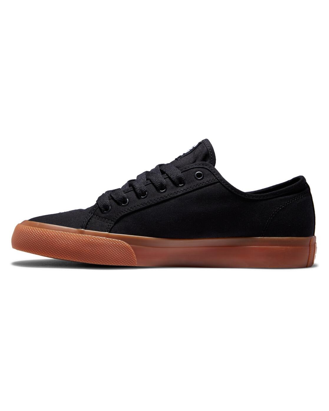 Baskets MANUAL Noir Homme 3/4
