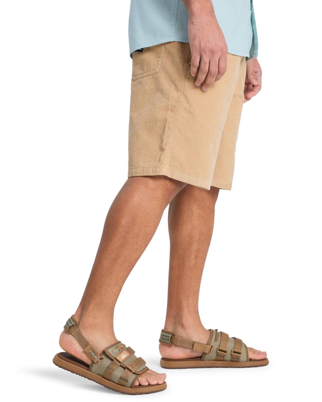 Walkshort en velours côtelé TAXER 18" Beige Homme 3/4