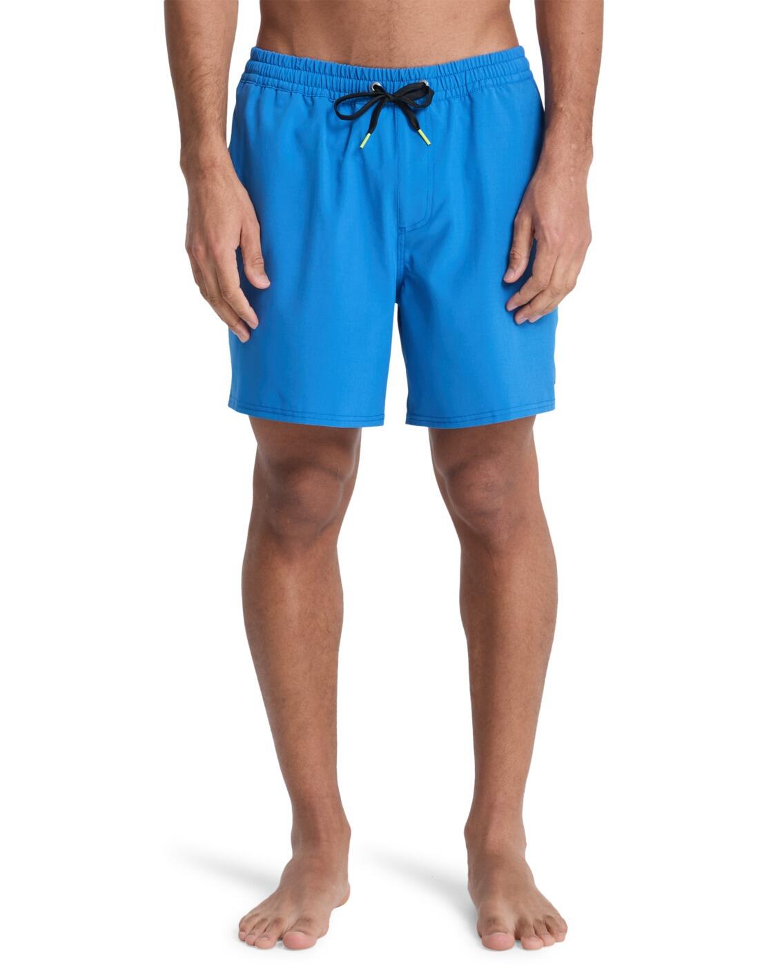 Schwimmshorts STRETCH PIPED VOLLEY 16" Blau Herren 2/4