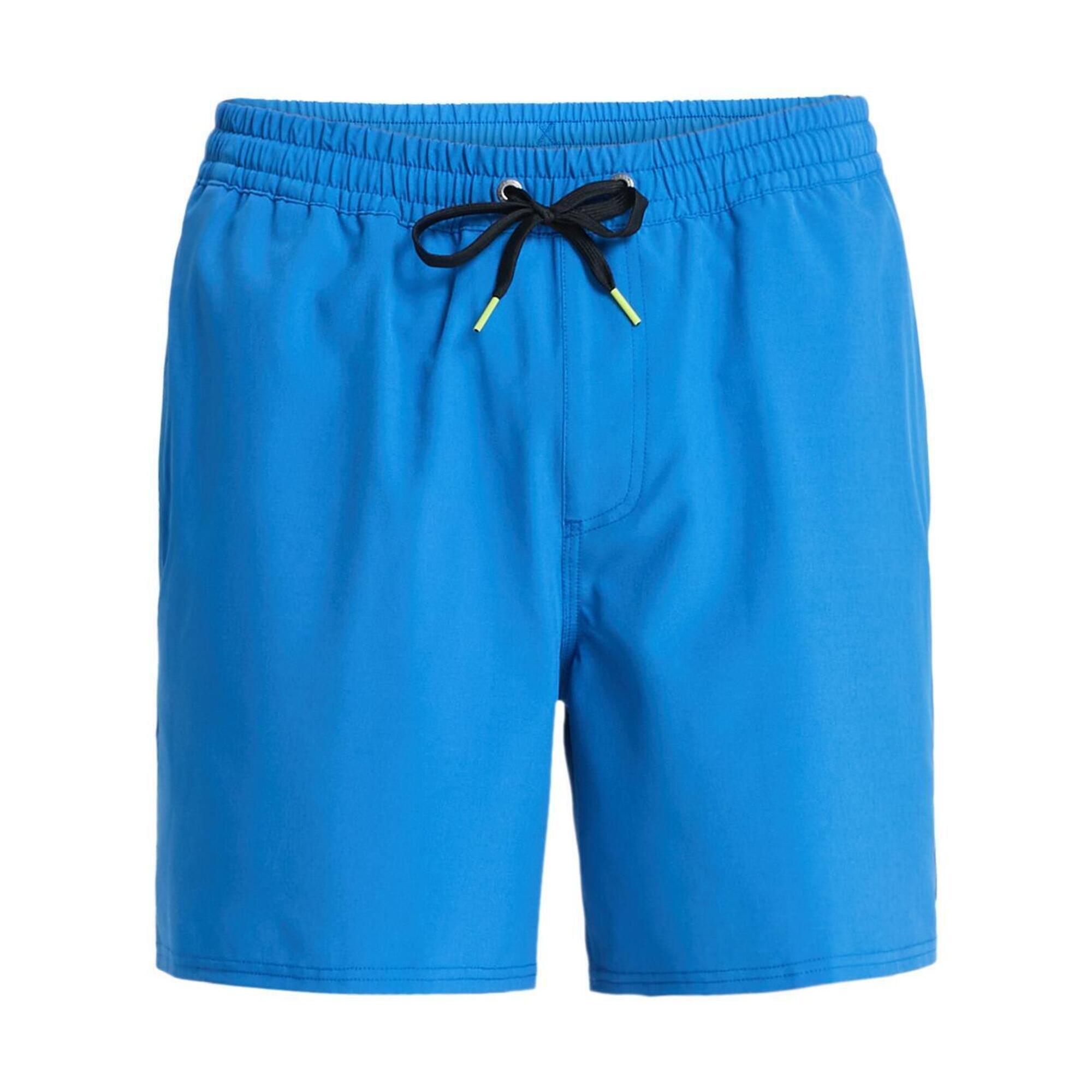 Quiksilver - Short De Bain Stretch Piped Volley 16" Bleu Homme - Boardshort - Bleu -  M - Decathlon