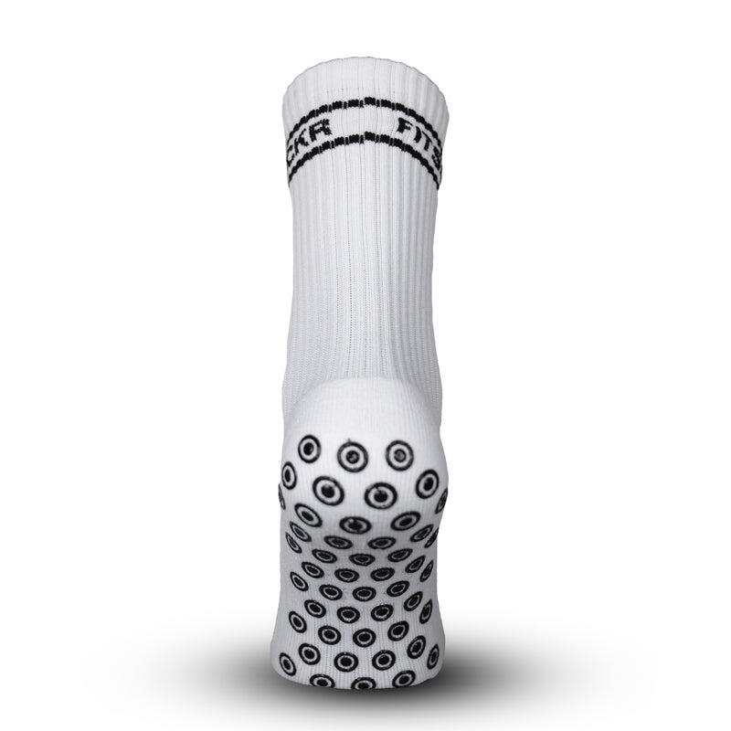 Offerta combinata: 3 paia di calze antiscivolo FitSockr – Bianche 3/5