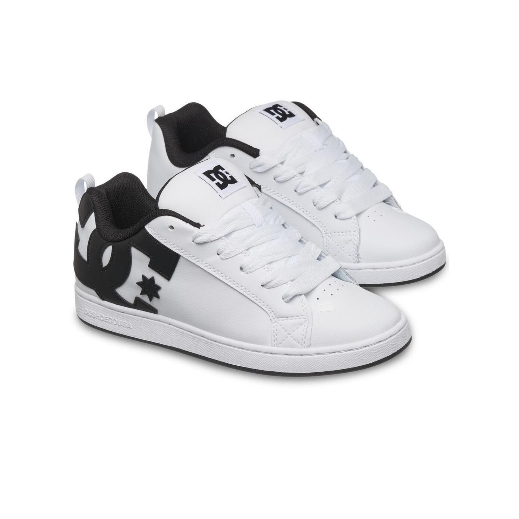 Dc Shoes - Chaussures En Cuir Court Graffik Vert Femme - Baskets - Vert - Decathlon