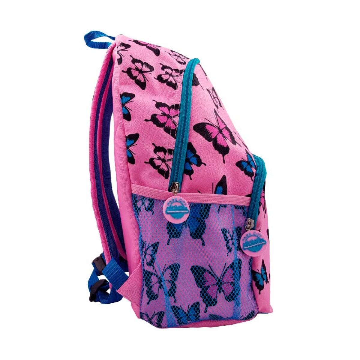MOCHILA ROSA BUTTERFLY 3/6