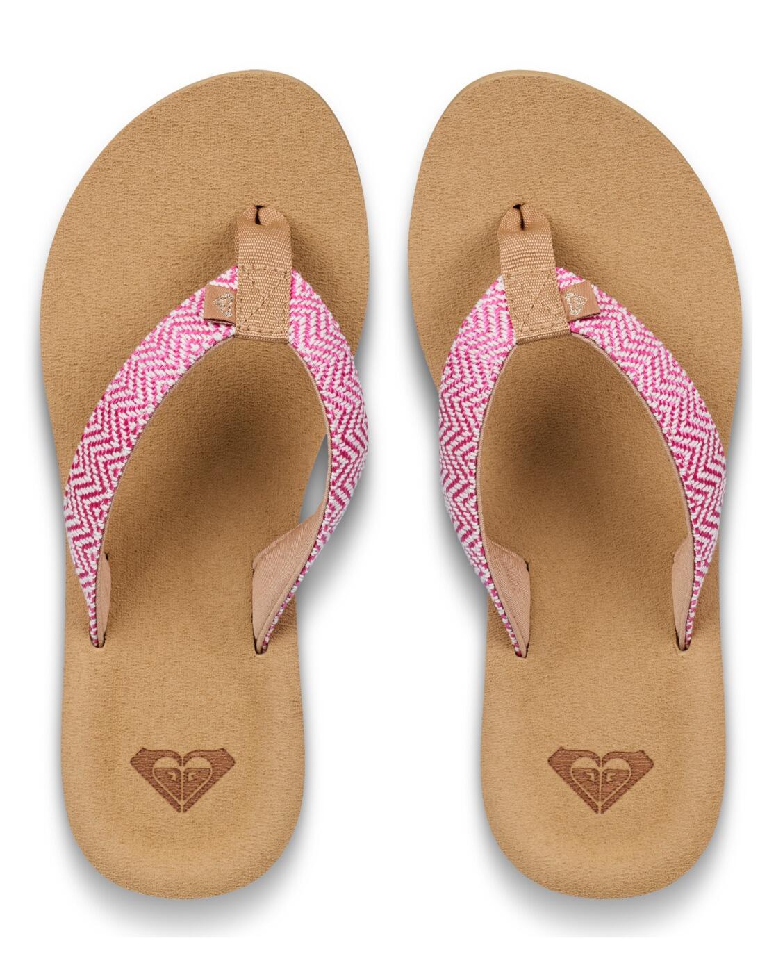 Sandales PORTO RAFFIA Rouge Femme 4/4