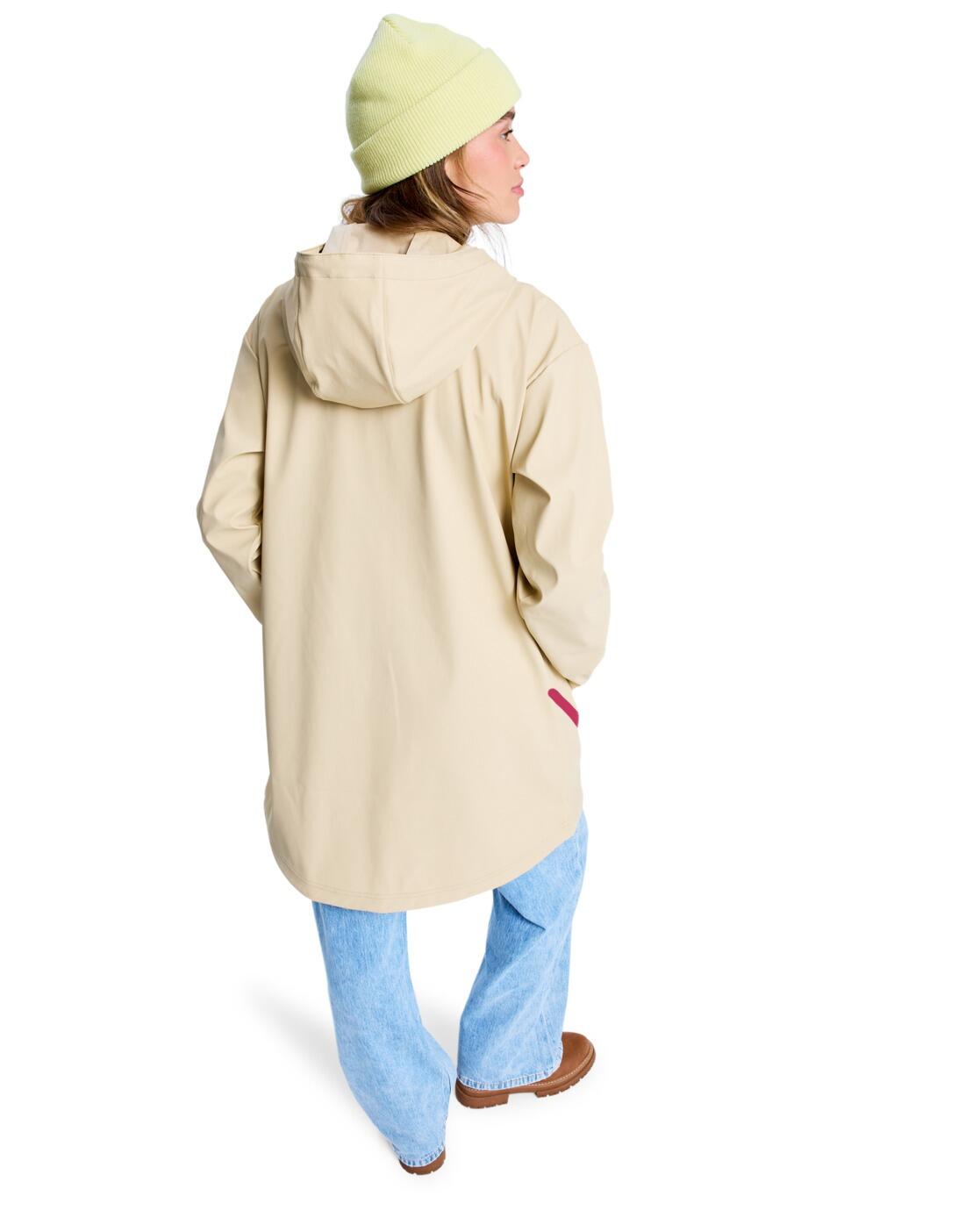 Trenka para lluvia RAINING AGAIN Beige Mujer 2/4