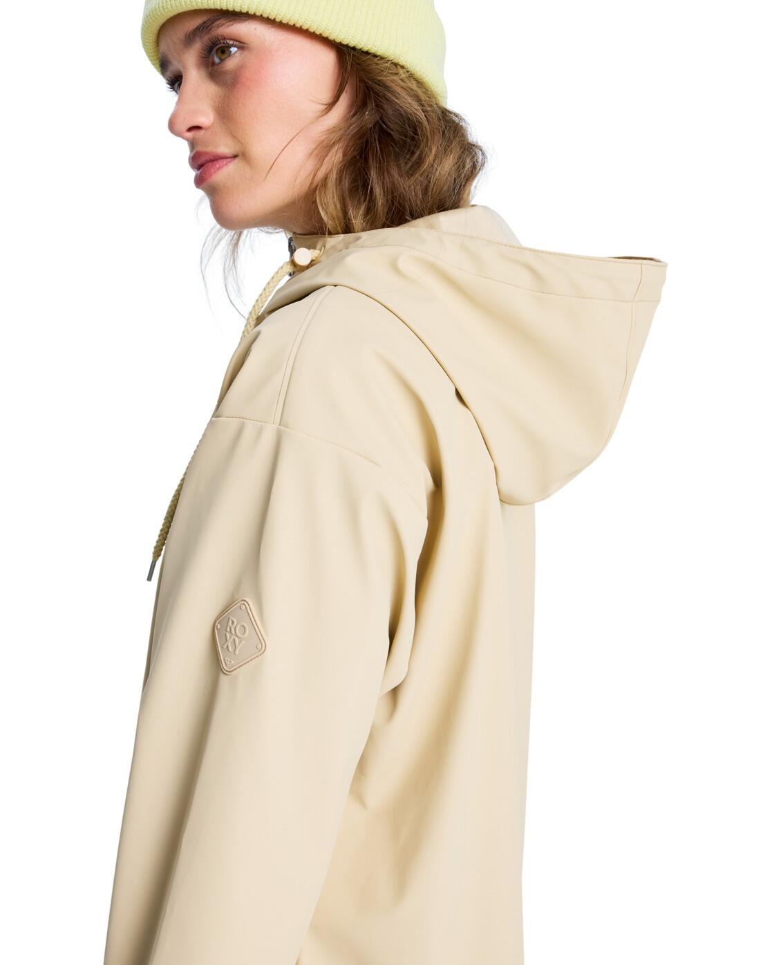 Trenka para lluvia RAINING AGAIN Beige Mujer 4/4