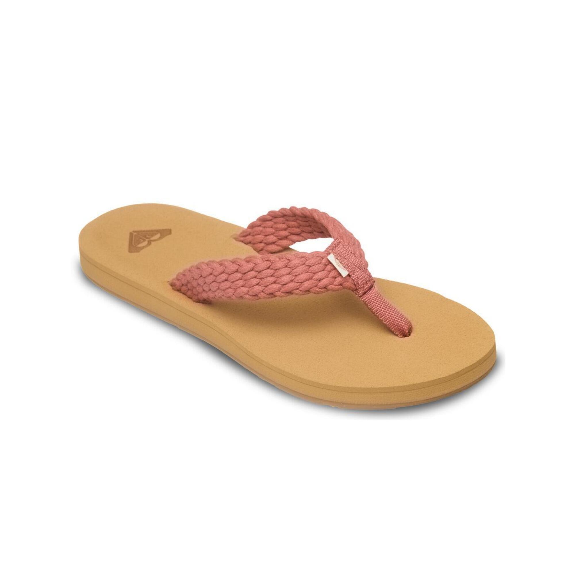 Roxy - Sandales Porto Orange Femme - Aquashoes - Orange - Decathlon