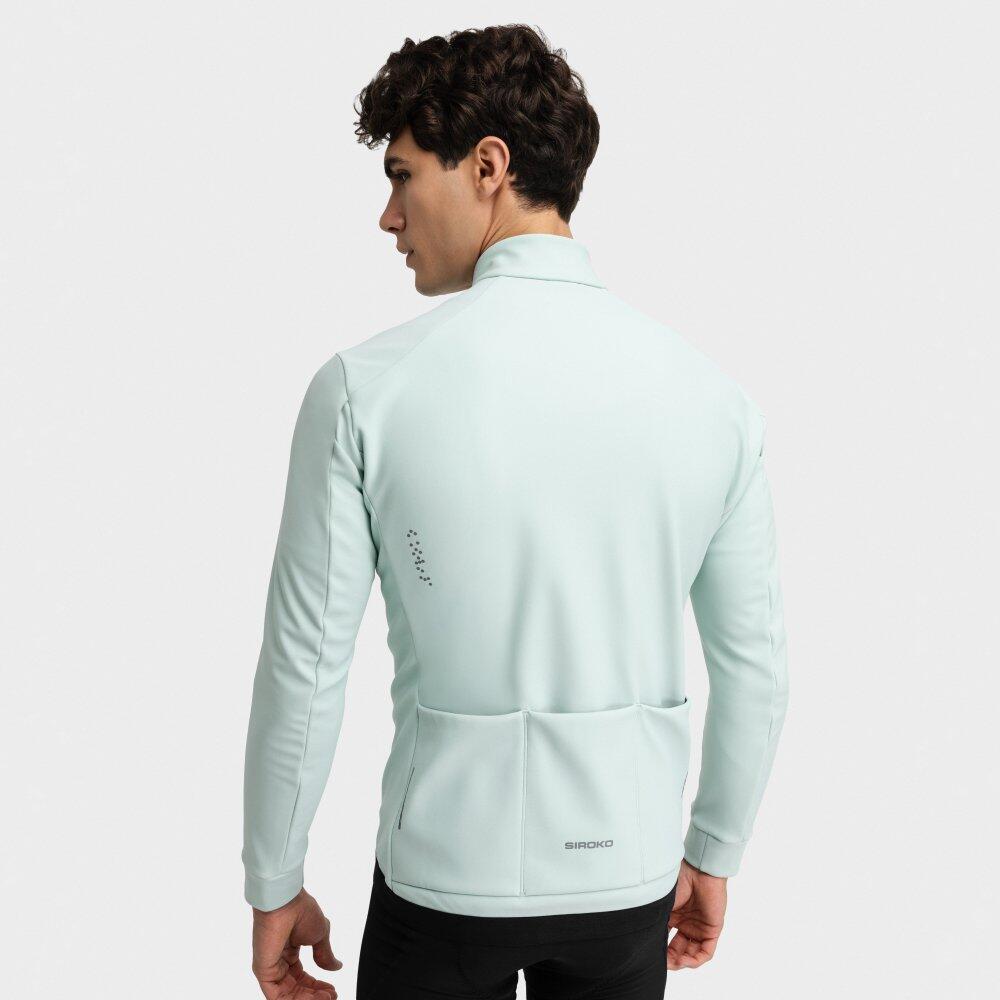 Męska kurtka rowerowa softshell Kolarstwo Siroko J1 Crostis 6/8