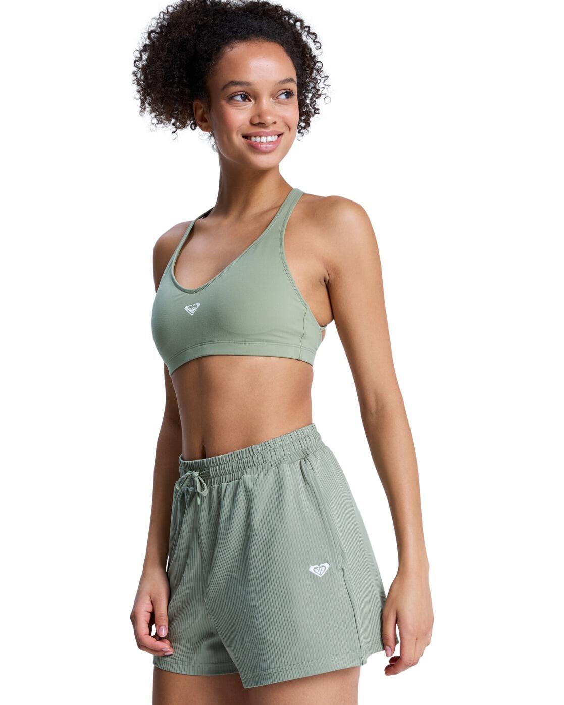Brassière de sport HEART INTO IT Vert Femme 3/4