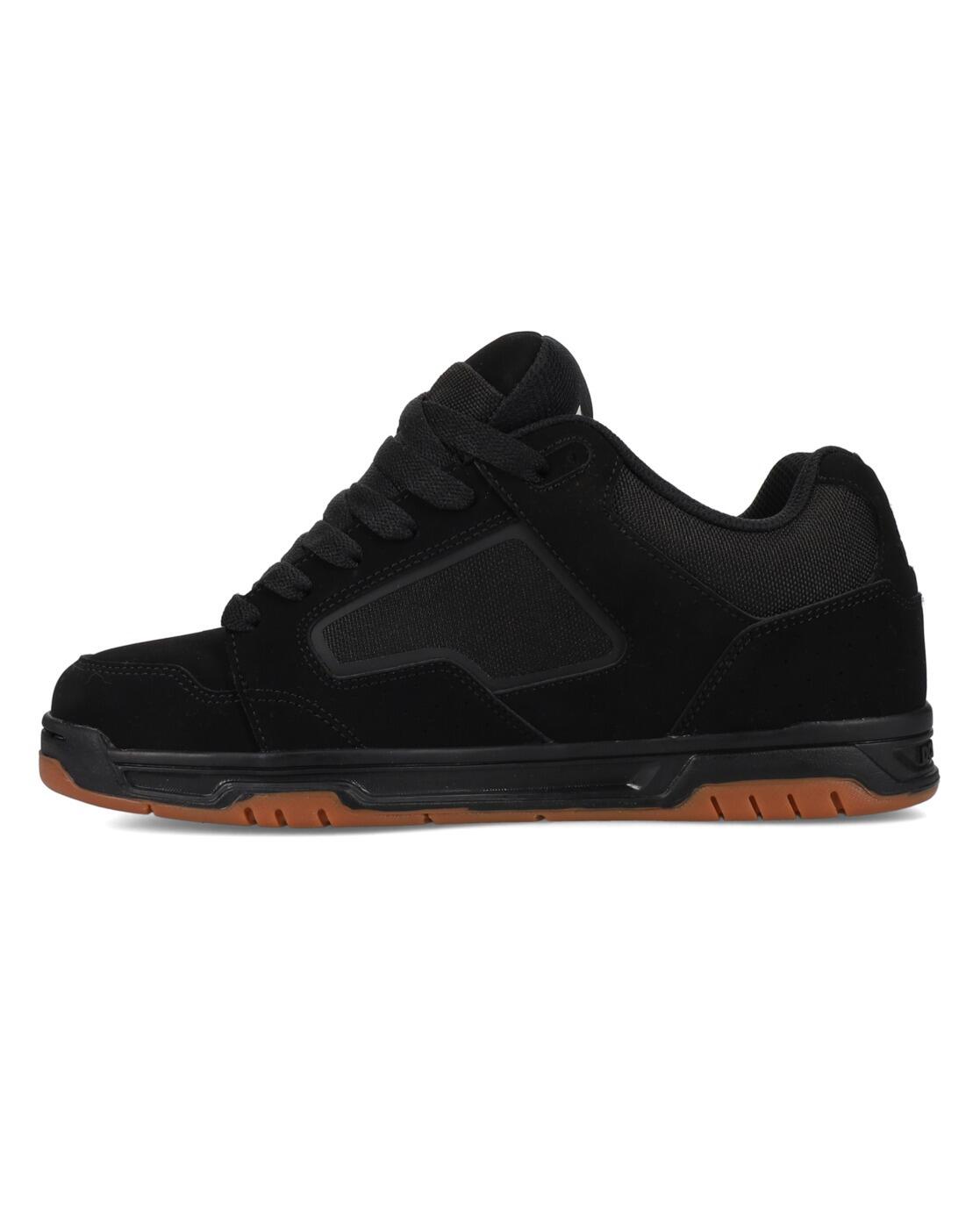 Zapatillas de piel DC COILER Negro Hombre 3/4
