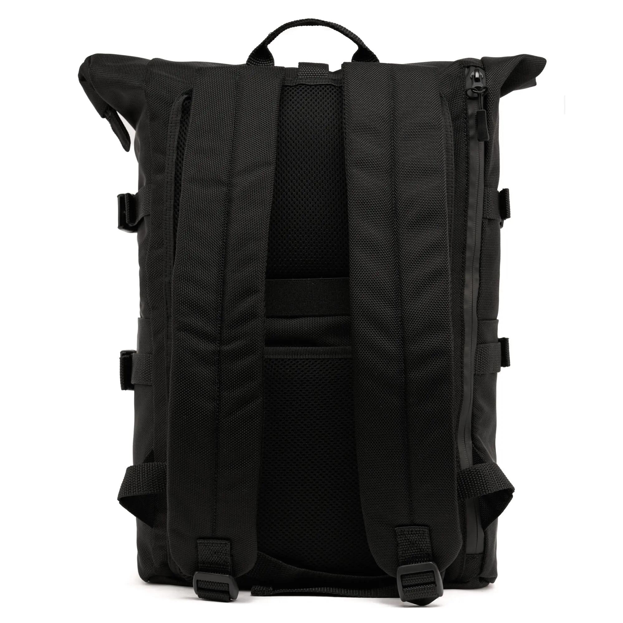 Rucsac urban AVA negru unisex impermeabil roll top 26 L 47x18x31 cm 3/7