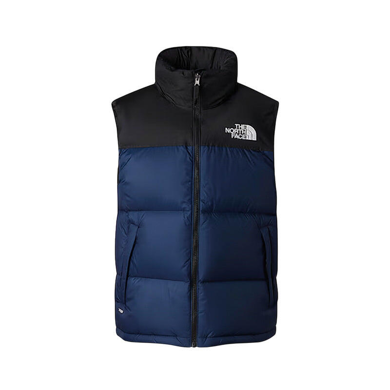 The North Face - Doudoune Sans Manches Homme The North Face 1996 Retro Nuptse - Doudoune Synthétique - Bleu - Decathlon