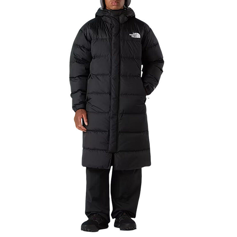 Piumino Lungo con Cappuccio Uomo The North Face Nuptse 3/7