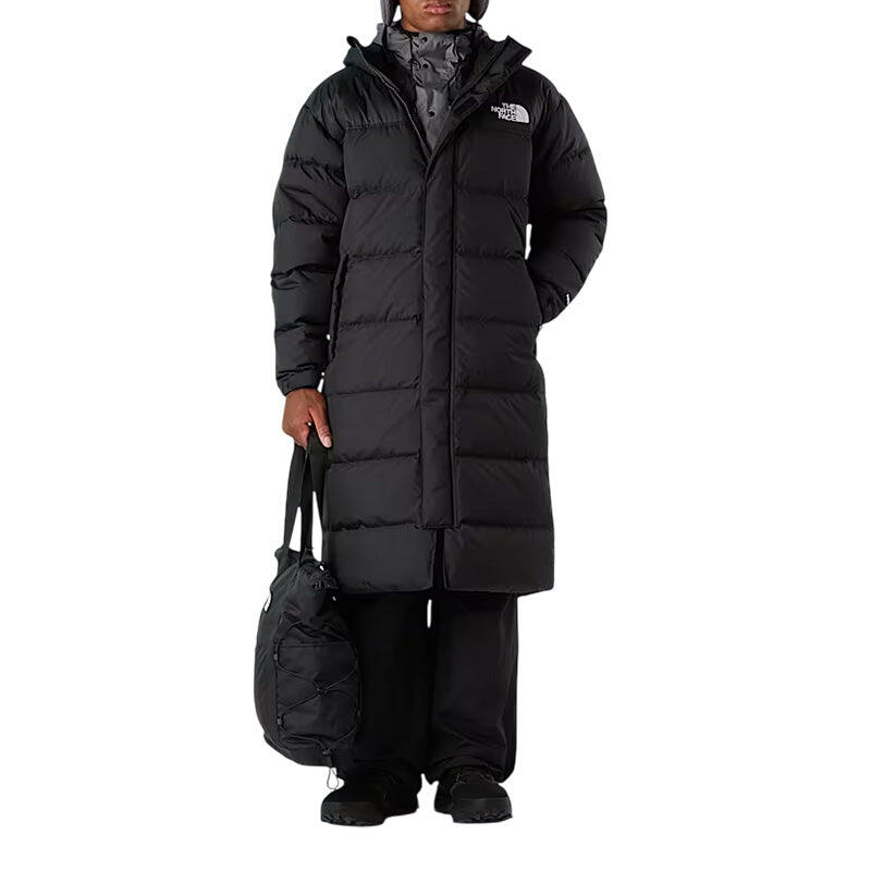 Piumino Lungo con Cappuccio Uomo The North Face Nuptse 7/7