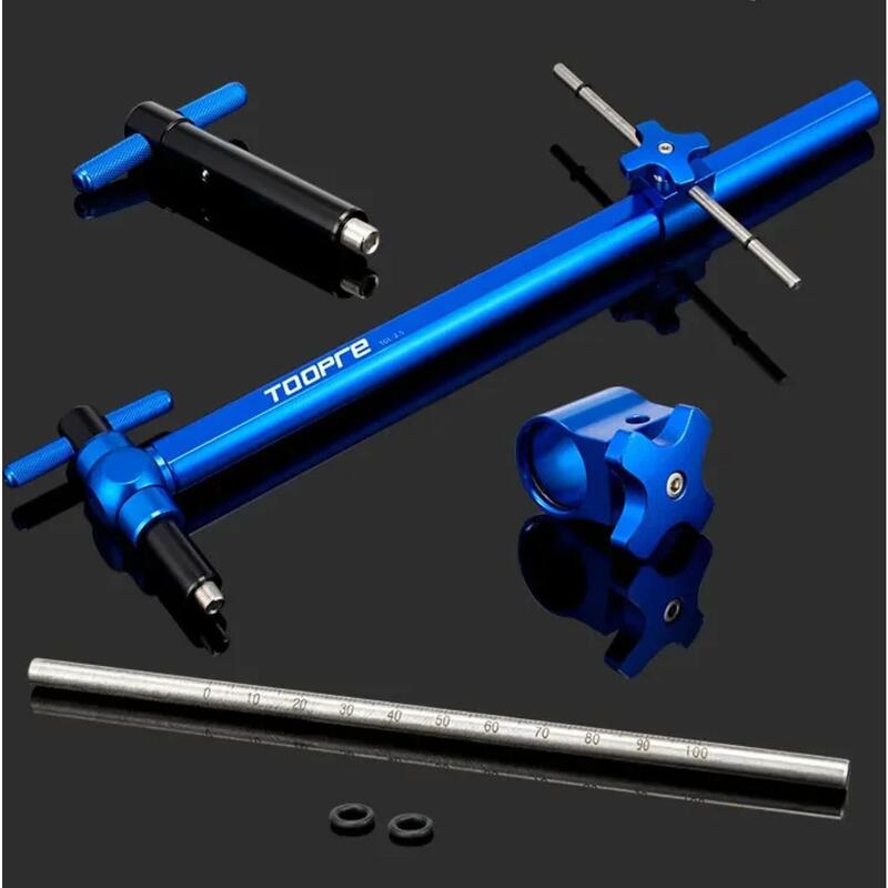 unealtă aliniere ureche schimbător bicicletă 360° precizie atelier