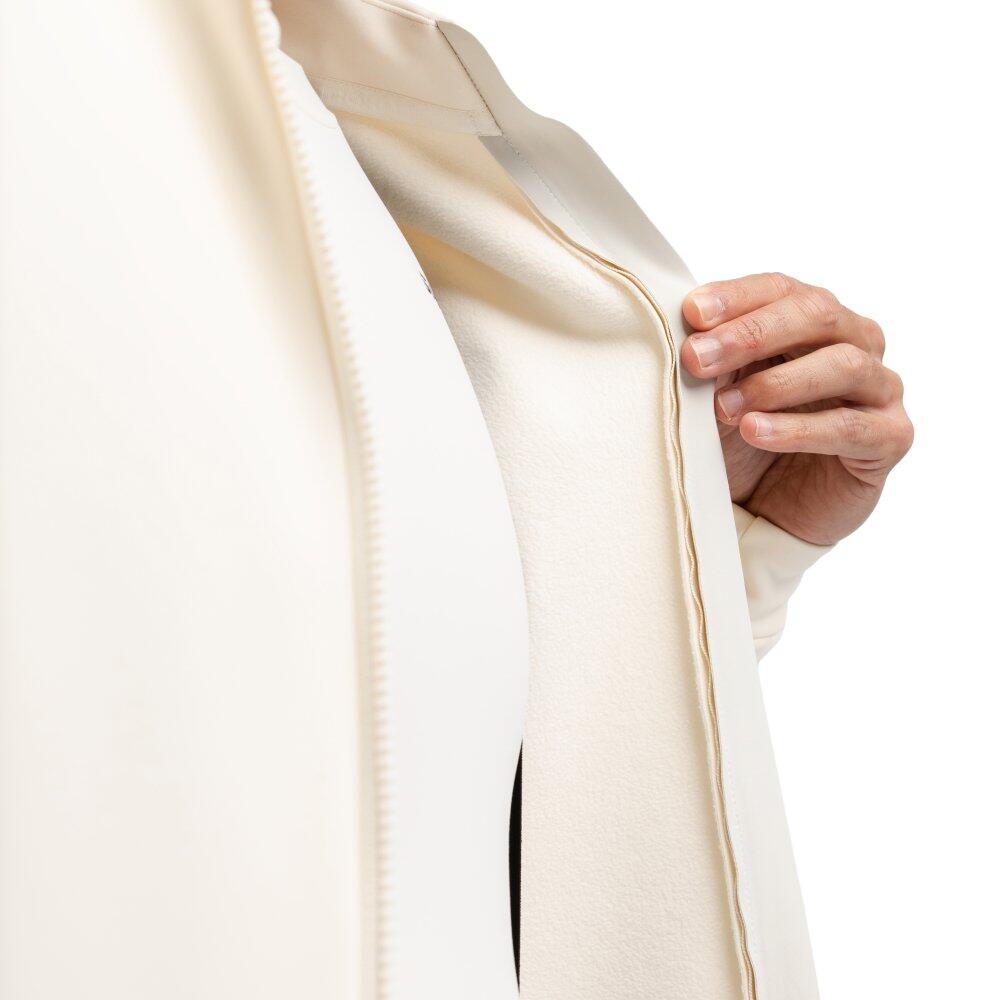 Veste vélo softshell homme Cyclisme J1 Naranco Beige 4/8