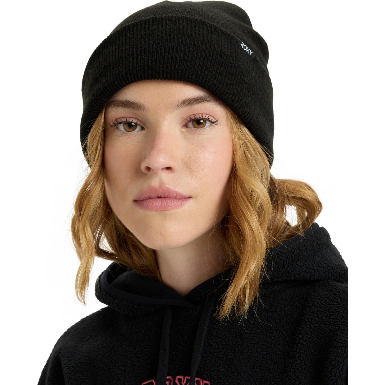 Roxy Tropical Snow Beanie-Anthracite 2/3