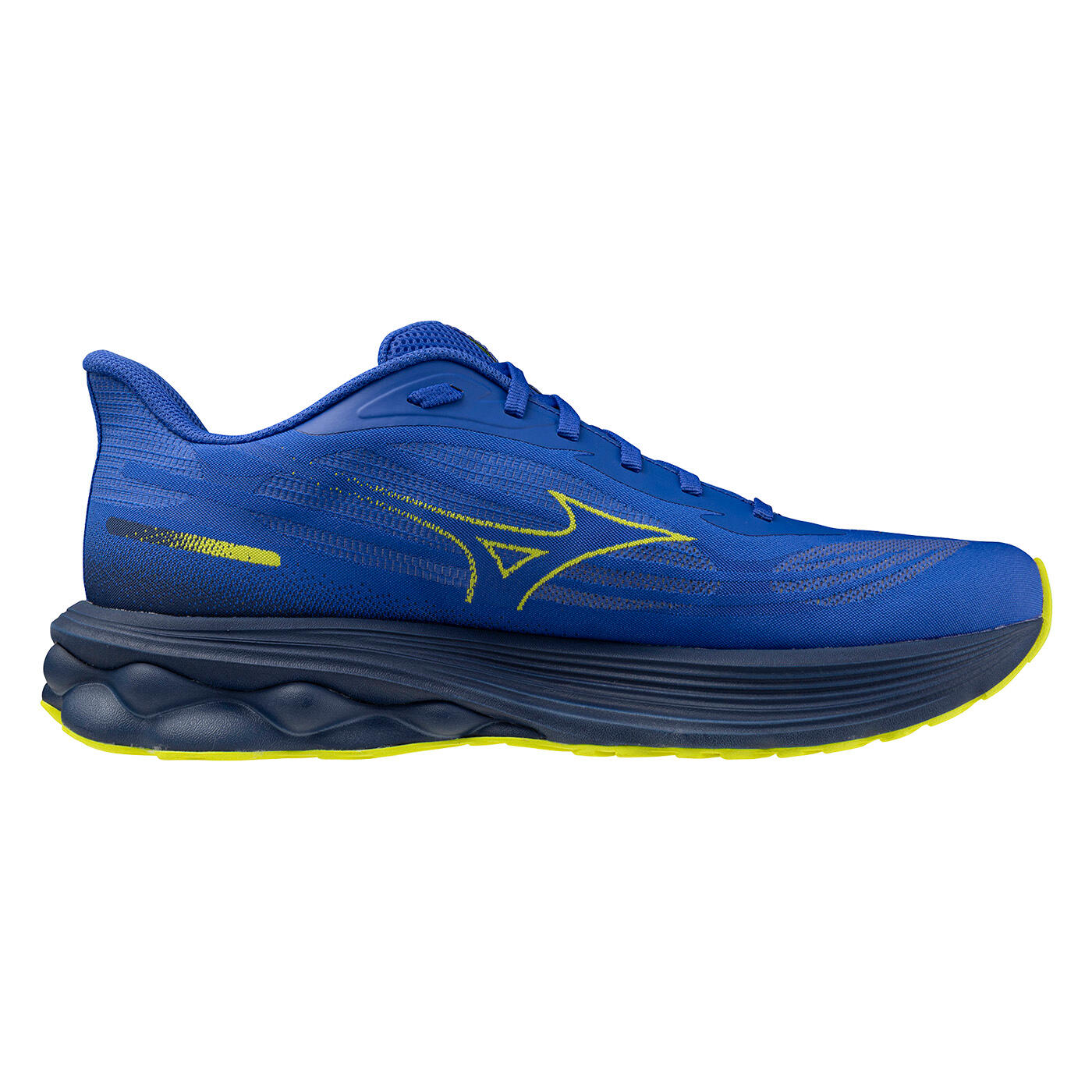 Mizuno Wave Skyrise 7 Hardloopschoen Blauw 3/5