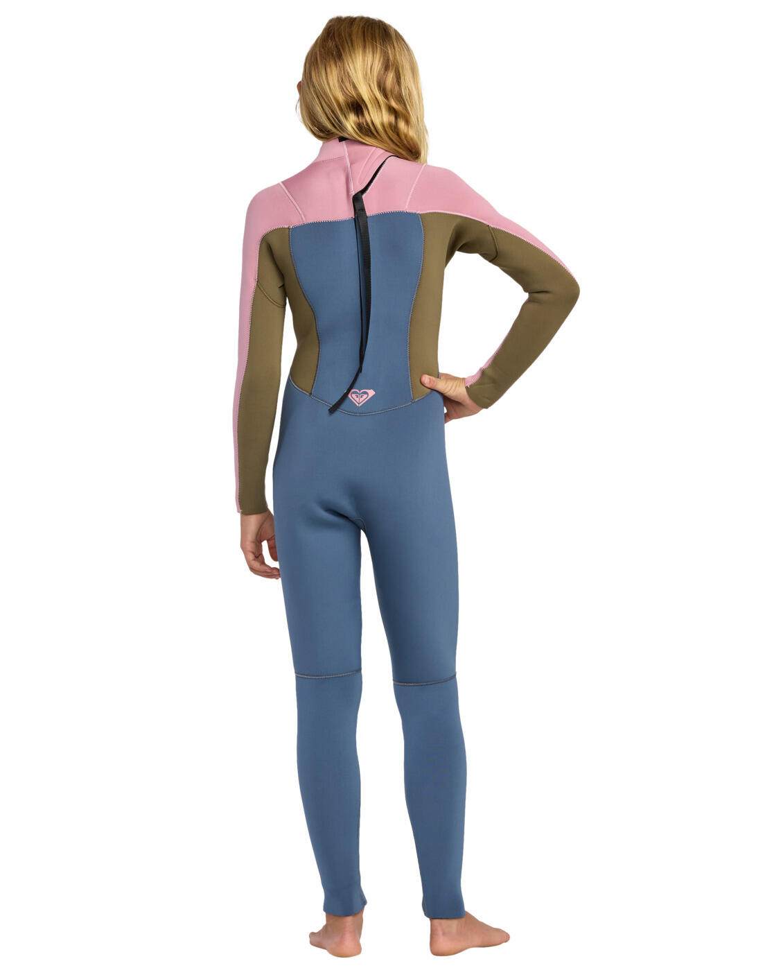 Traje de surf con cremallera posterior 3/2MM PROLOGUE+ Gris Niña 2/4