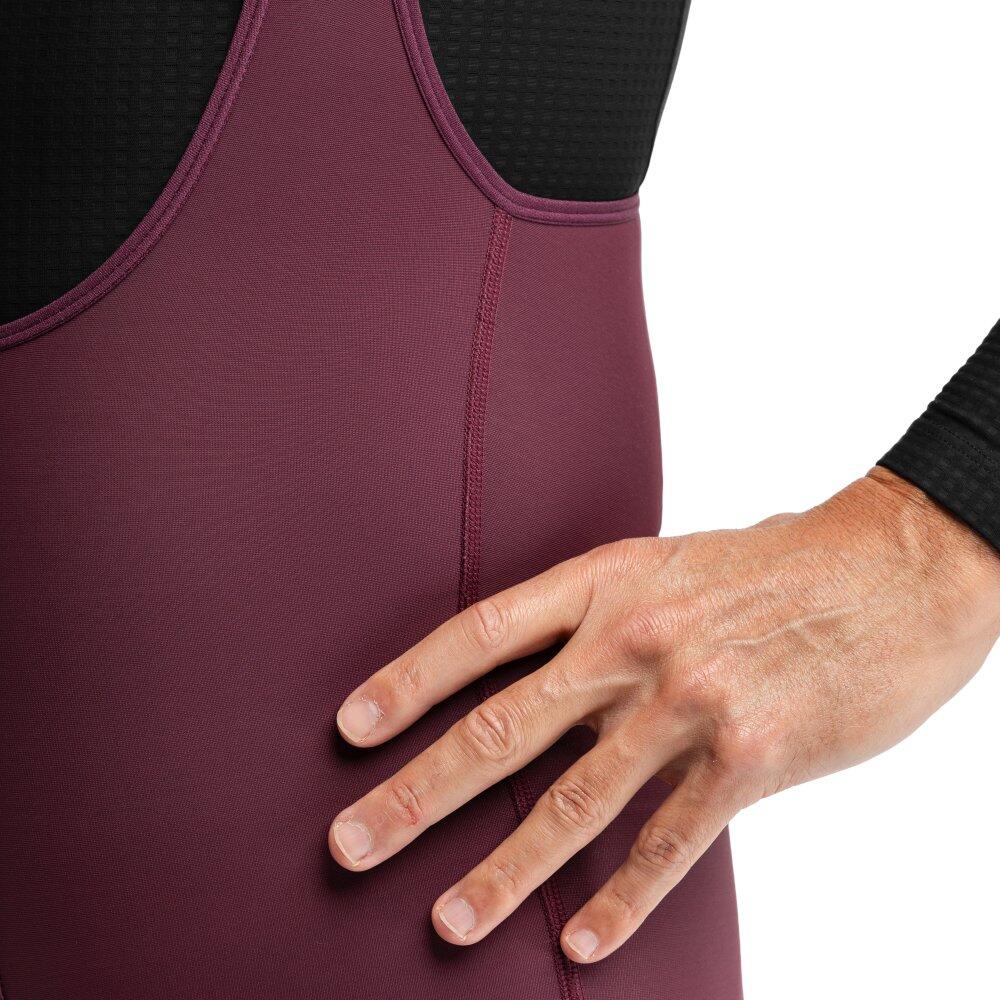 Herren Radsport lange thermo-fahrradträgerhose gravelsport Apalache Burgundy Ro 6/7