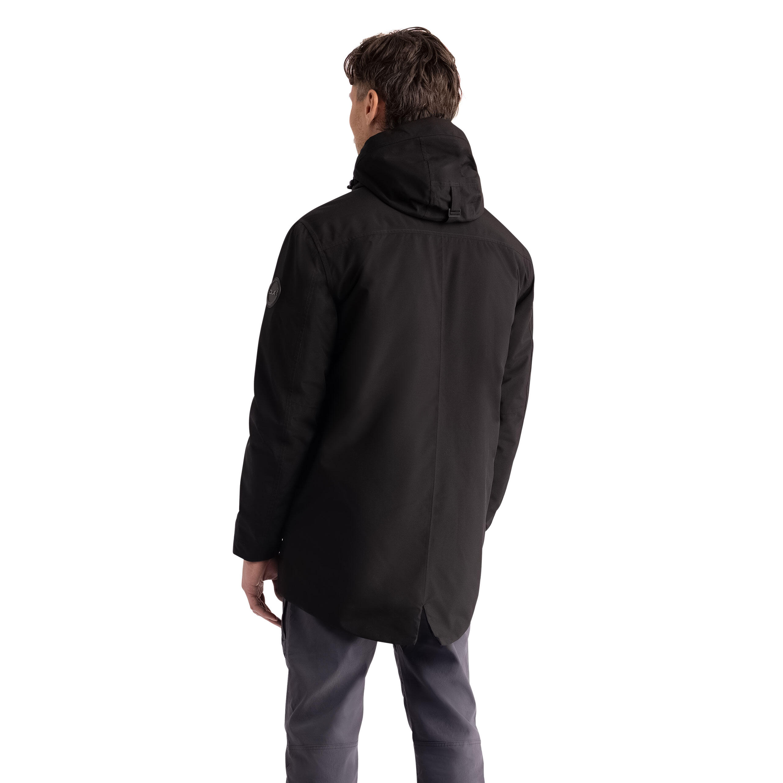Dlx Donahue - Male Dlx Rainwear Jacket Black 4/5