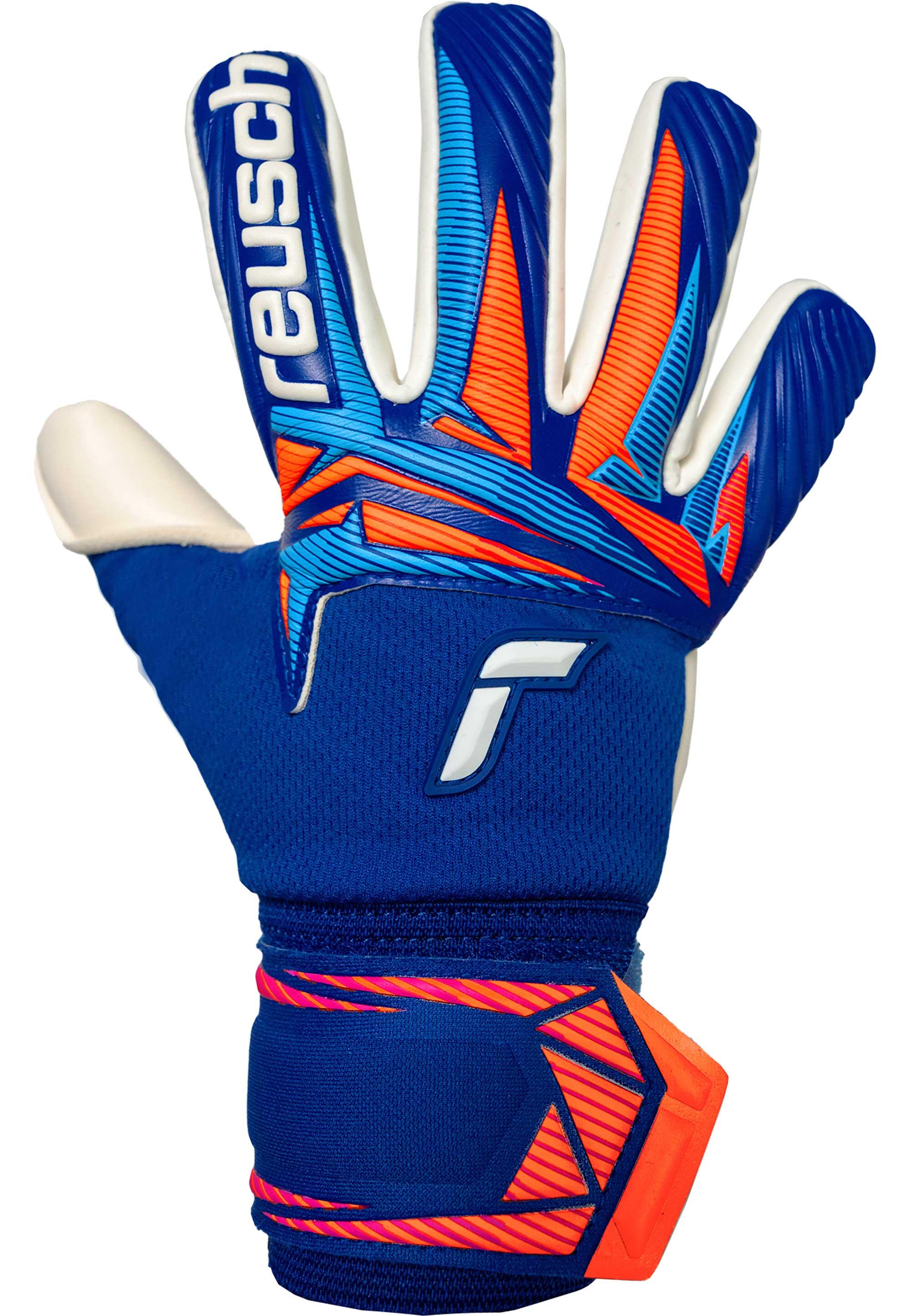 Guantes de portero infantiles Reusch Attrakt Gold X NC 2/5